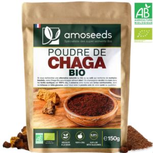 AmoSeeds Chaga Poudre Bio