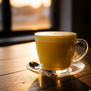 golden latte au reishi