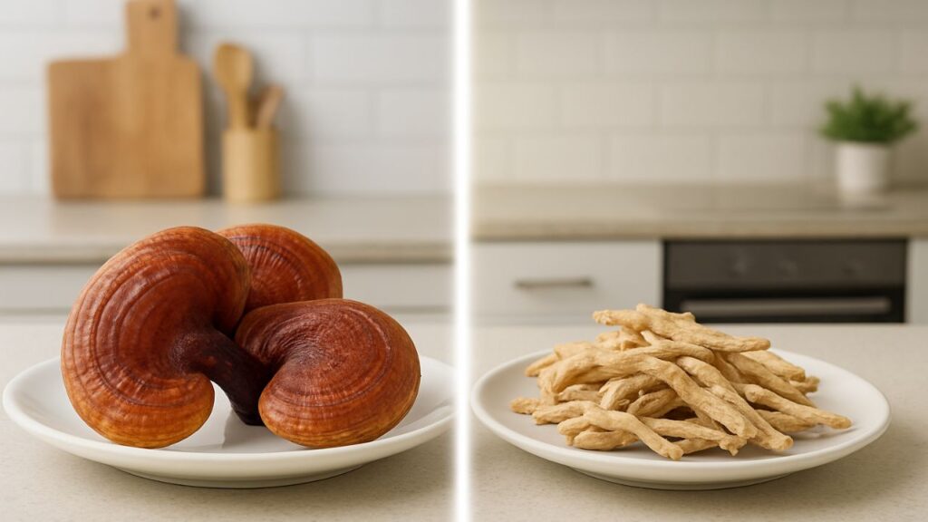 Reishi vs Ashwagandha
