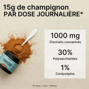 Poudre champignons adaptogènes sporelife