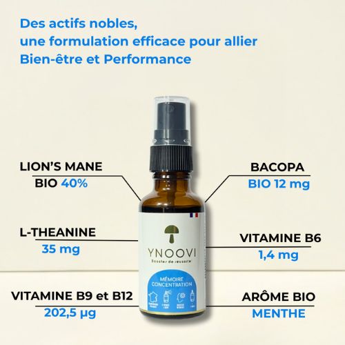 Spray mémoire Ynoovi Spray mémoire Ynoovi