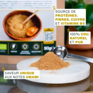 Ingrédients Shiitake Amoseeds