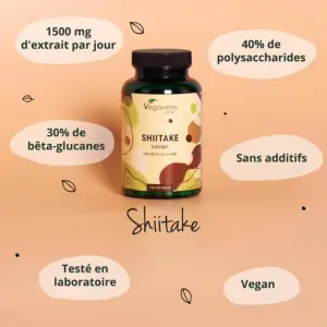 Ingrédients Shiitake Vegavero