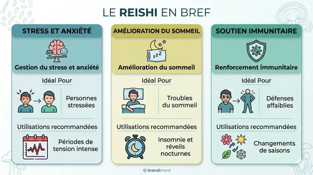 Le meilleur Reishi en bref Le meilleur Reishi en bref