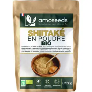 Amoseeds – Shiitake en poudre