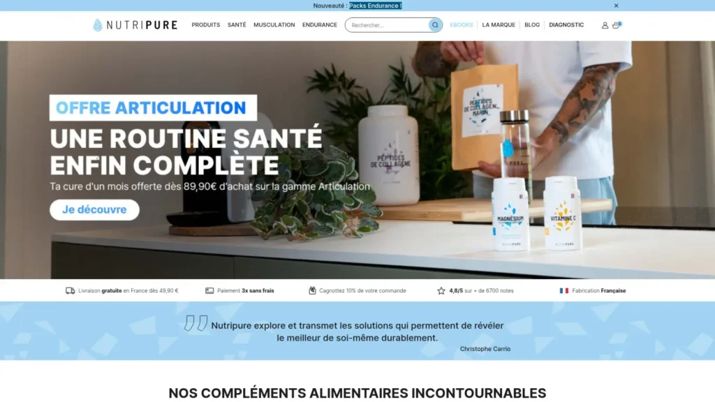 Avis nutripure Avis nutripure
