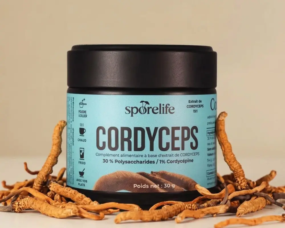 Sporelife – Cordyceps en poudre