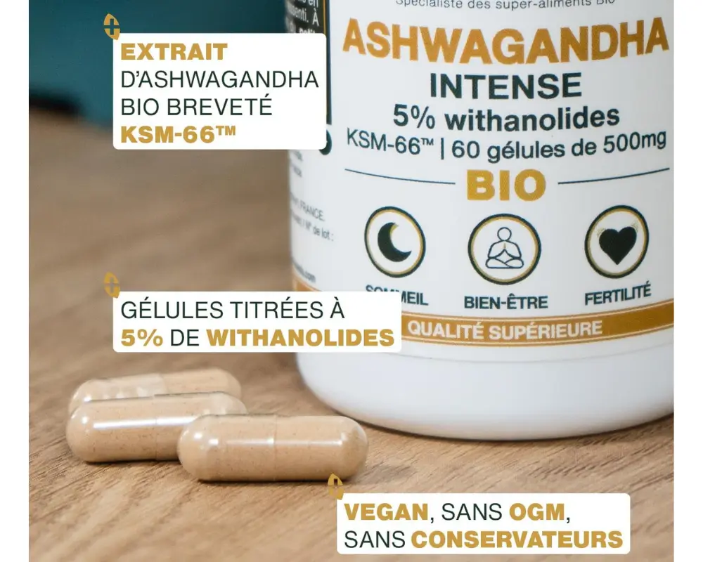 Bienfaits Ashwagandha Amoseeds