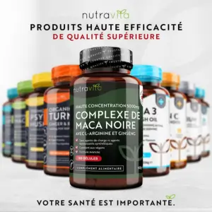 Produits Maca Nutravita