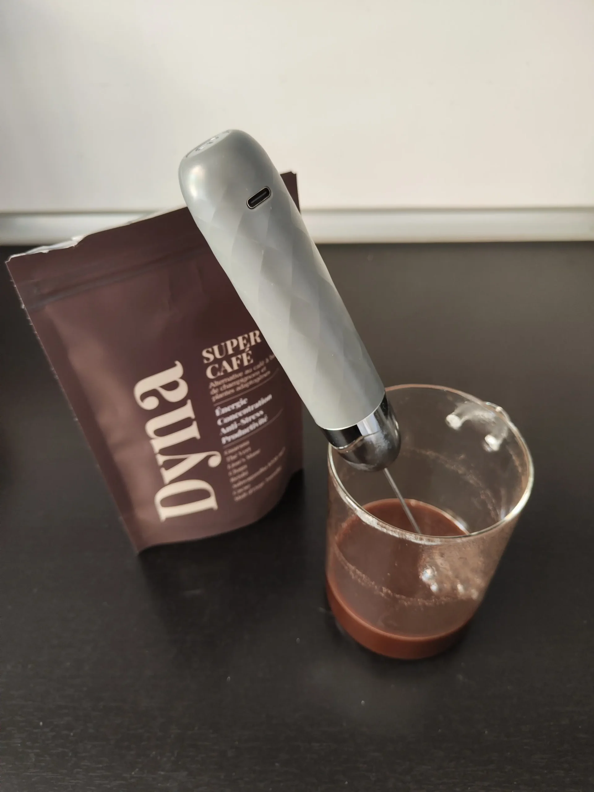 Sachet Super Café Cacao Dyna, avis test AdaptoZen