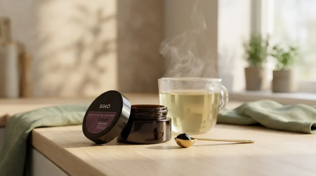 Shilajit siho en résine Shilajit siho en résine